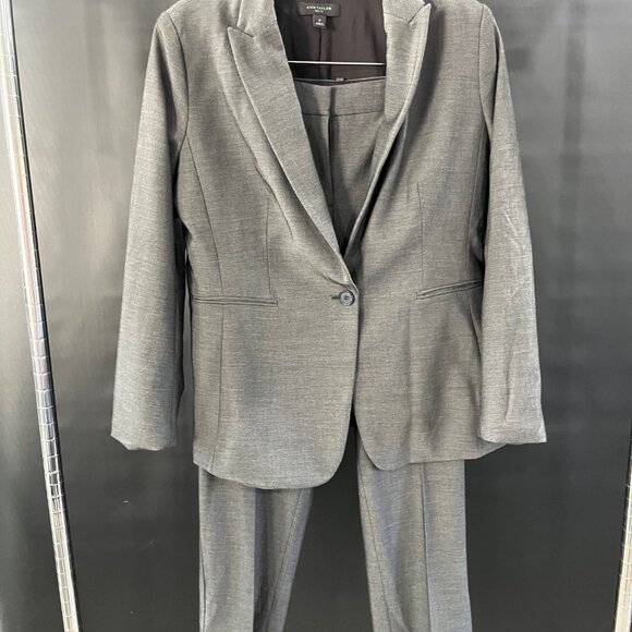 Ann Taylor. Dark Grey suit. - Picture 7 of 7
